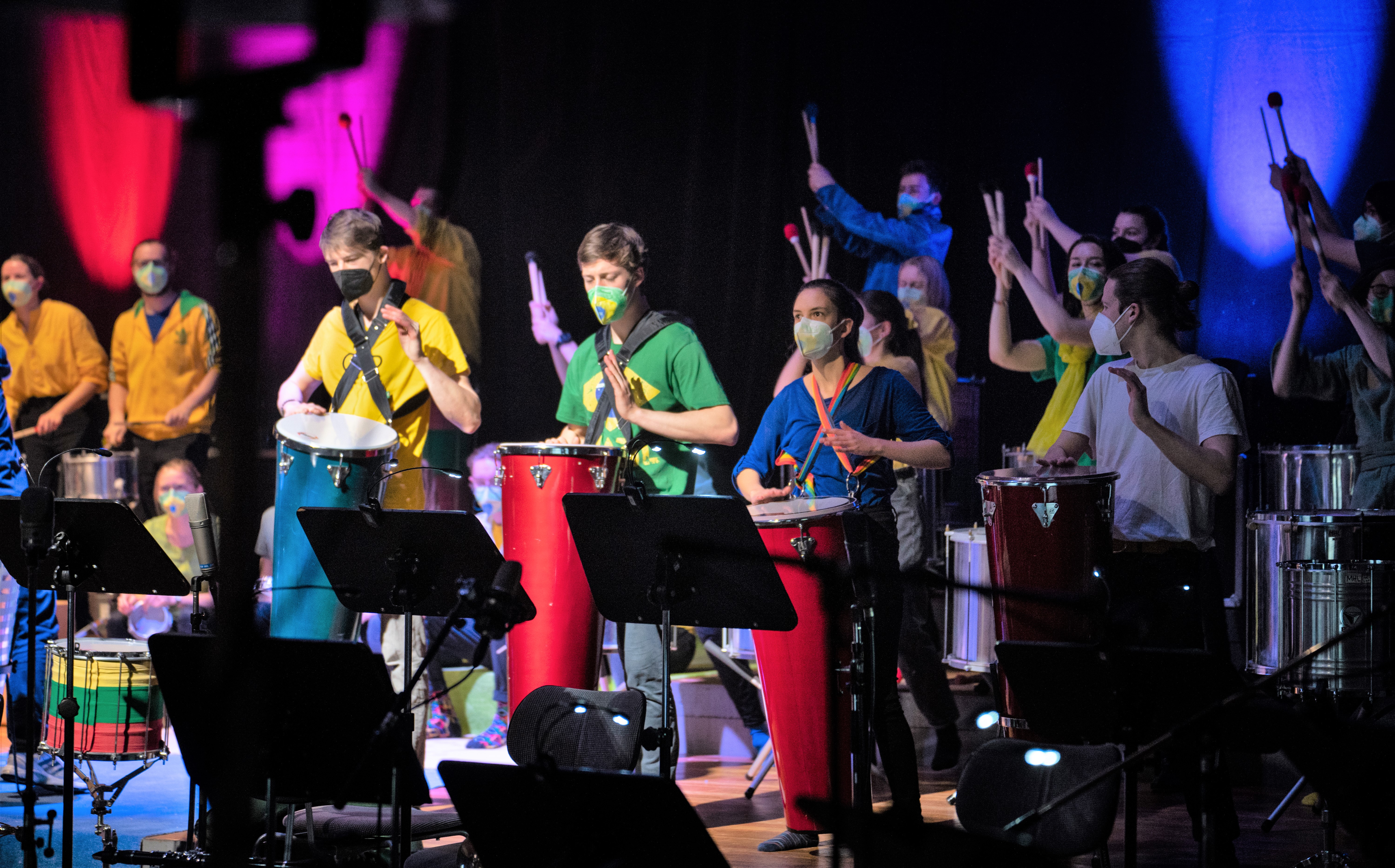 BrazilianBeatz beim "Viva o Brasil"–Festival 2022 in Lübeck (Danke an Maximilian Busch für das Foto)